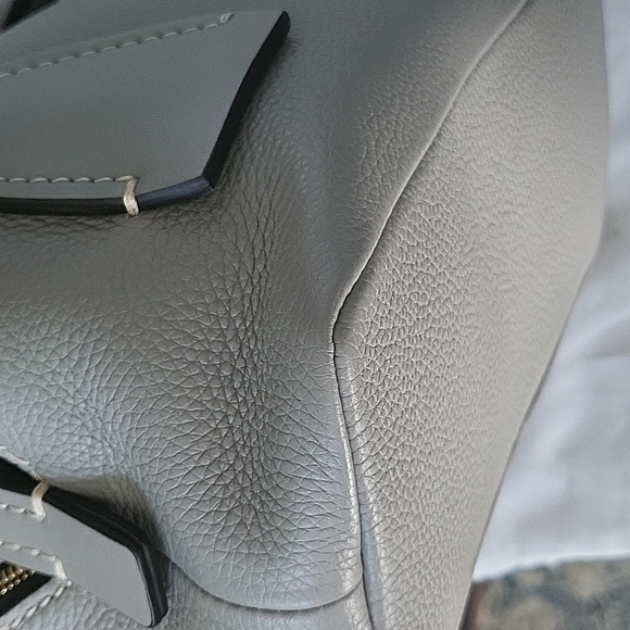 COPY - Chloe Daria Small handbag in Gray leather - Picture 7 of 16